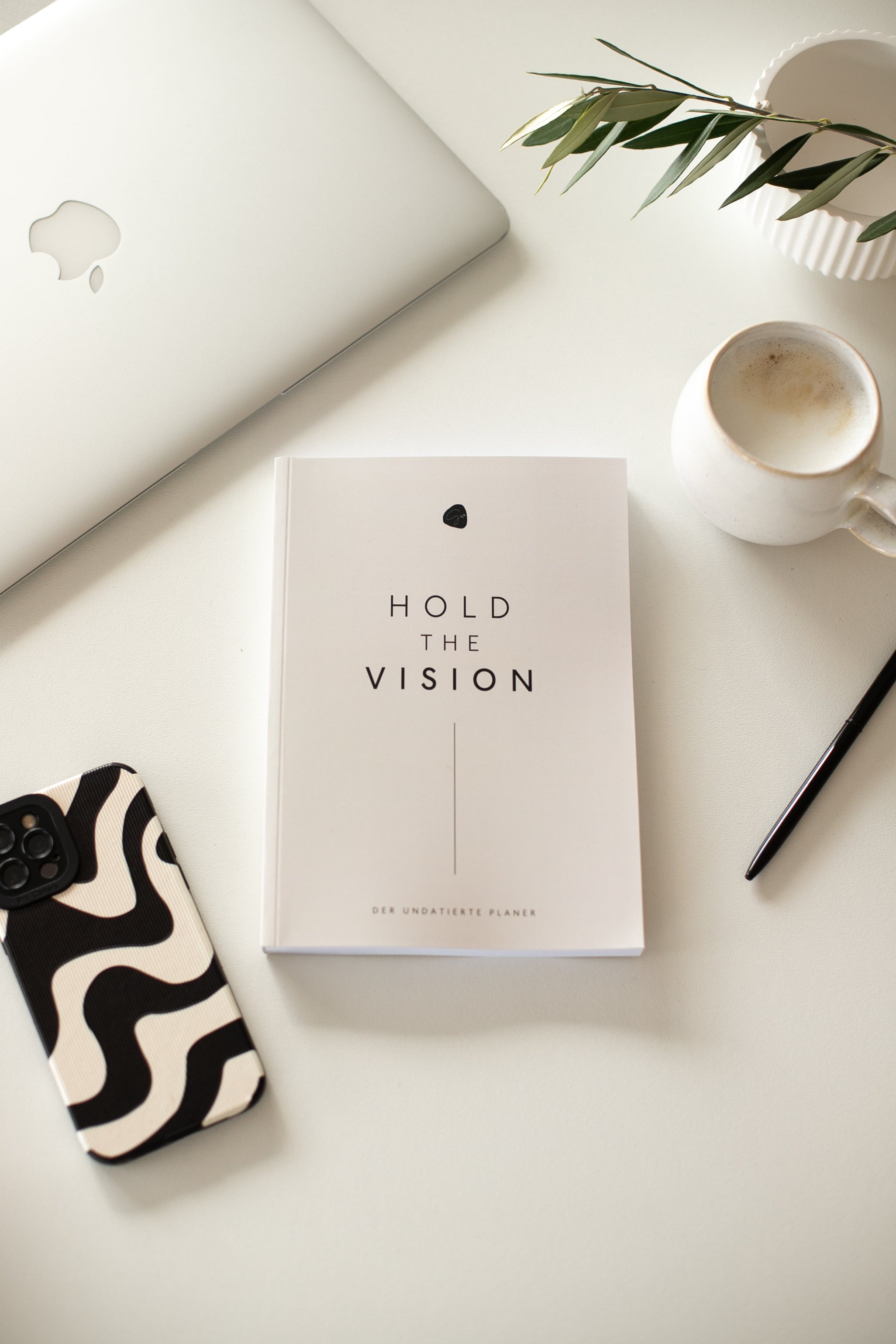 Planer | undatierter Planer | Coffee Tablebook | "Hold the vision"