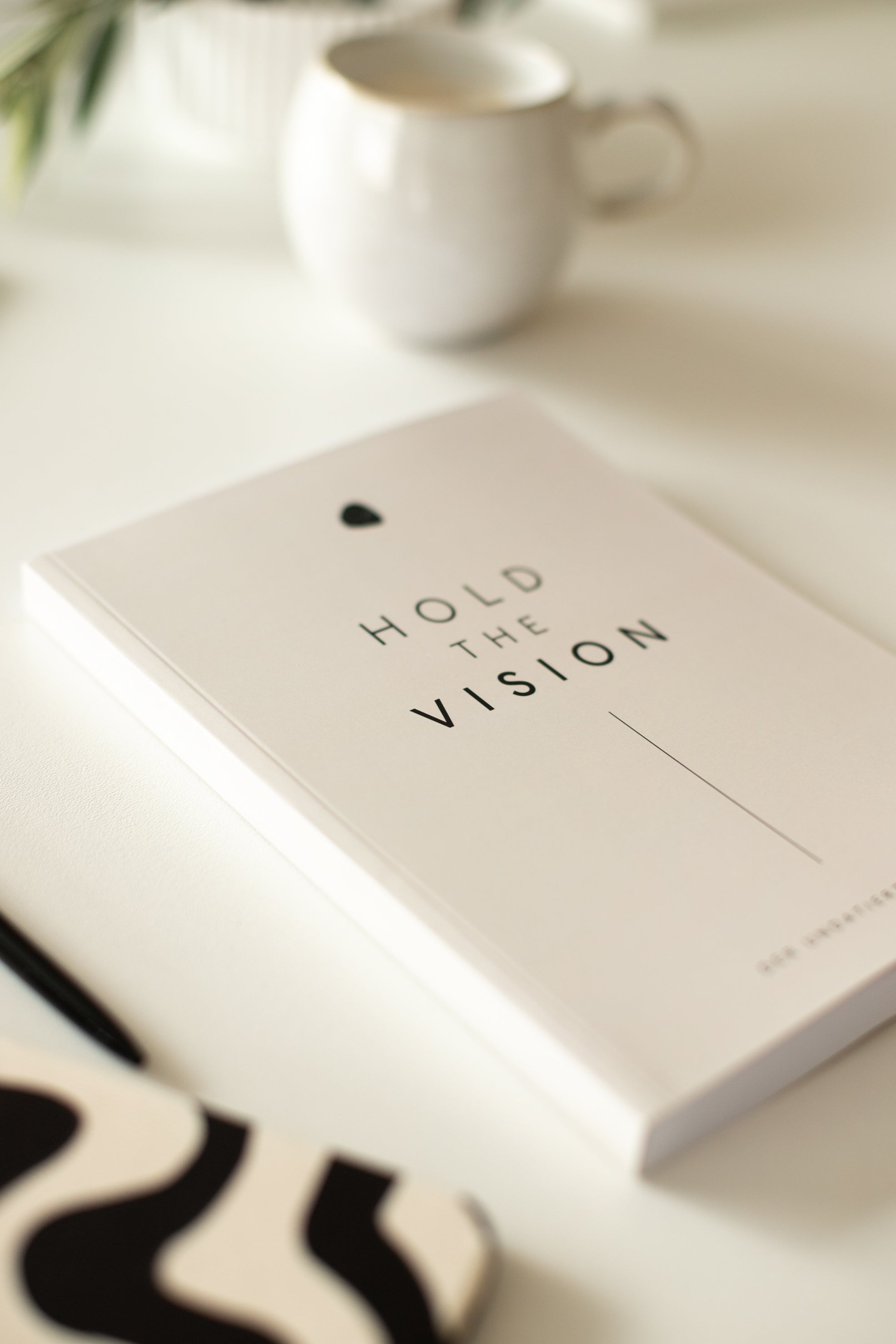 Planer | undatierter Planer | Coffee Tablebook | "Hold the vision"