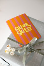 Lade das Bild in den Galerie-Viewer, Karte "Alles Gute"

