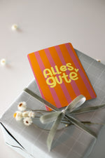 Lade das Bild in den Galerie-Viewer, Karte "Alles Gute"
