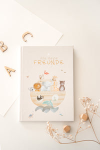 Din A5 Freundebuch // Alle Meine Freunde KLEINE TIERWELT Arche