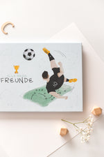 Lade das Bild in den Galerie-Viewer, Din A5 Freundebuch // Fußball
