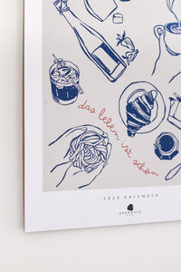Wandkalender A3 | Das Leben ist schön | Dolce Vita