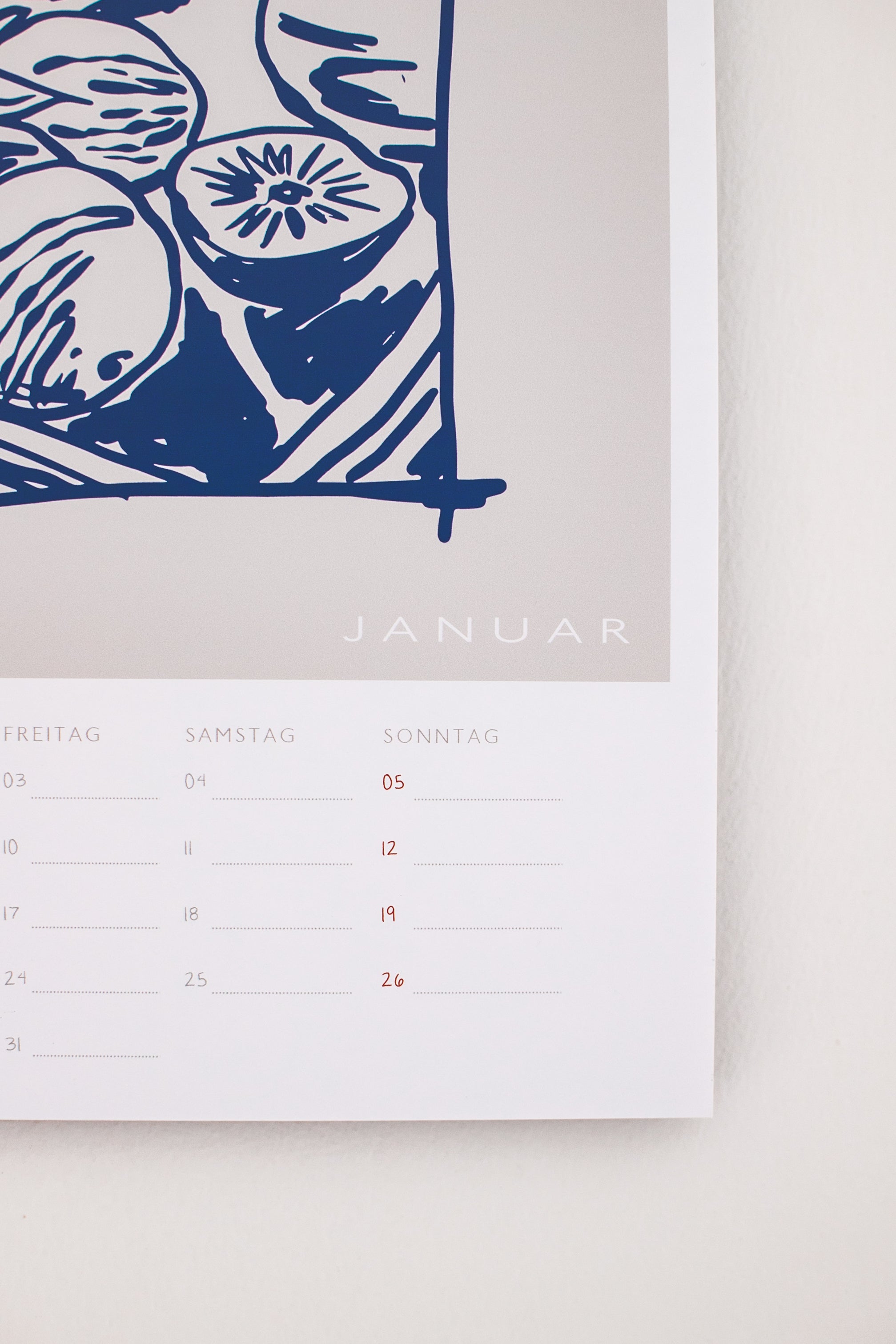 Wandkalender A3 | Das Leben ist schön | Dolce Vita