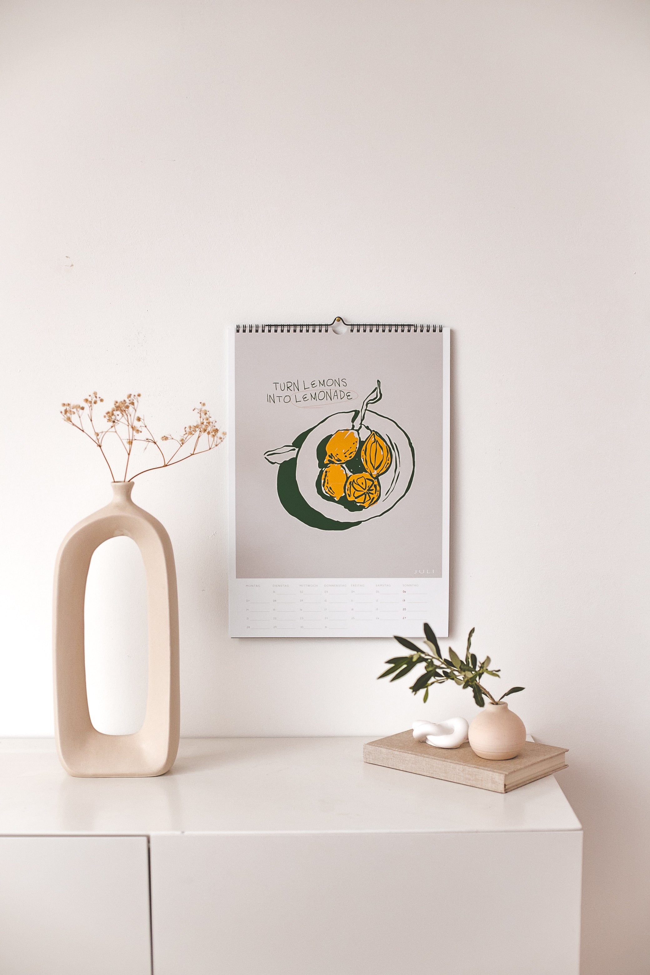 Wandkalender A3 | Das Leben ist schön | Dolce Vita