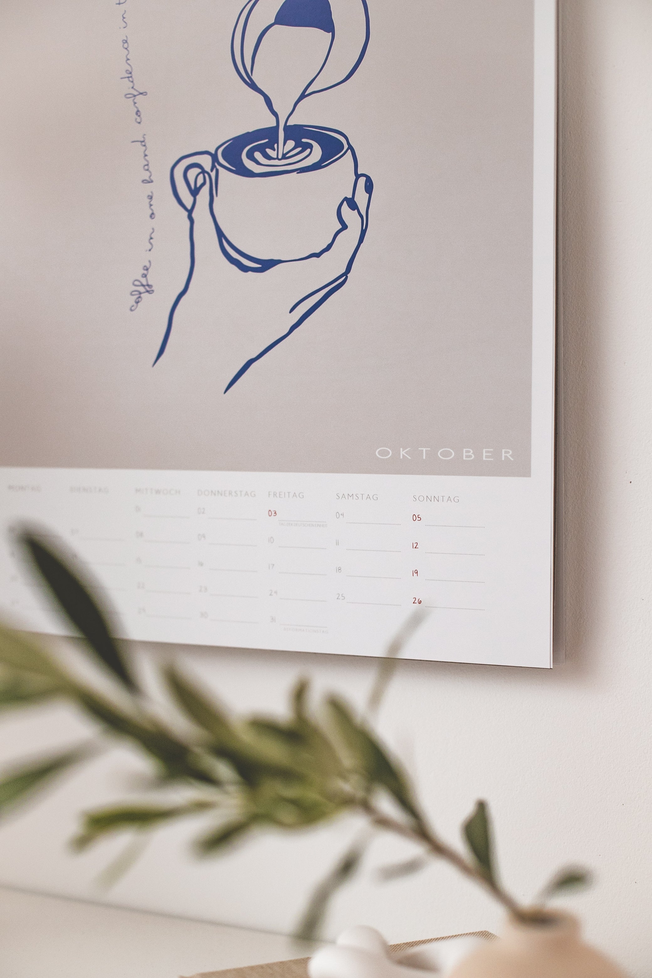 Wandkalender A3 | Das Leben ist schön | Dolce Vita
