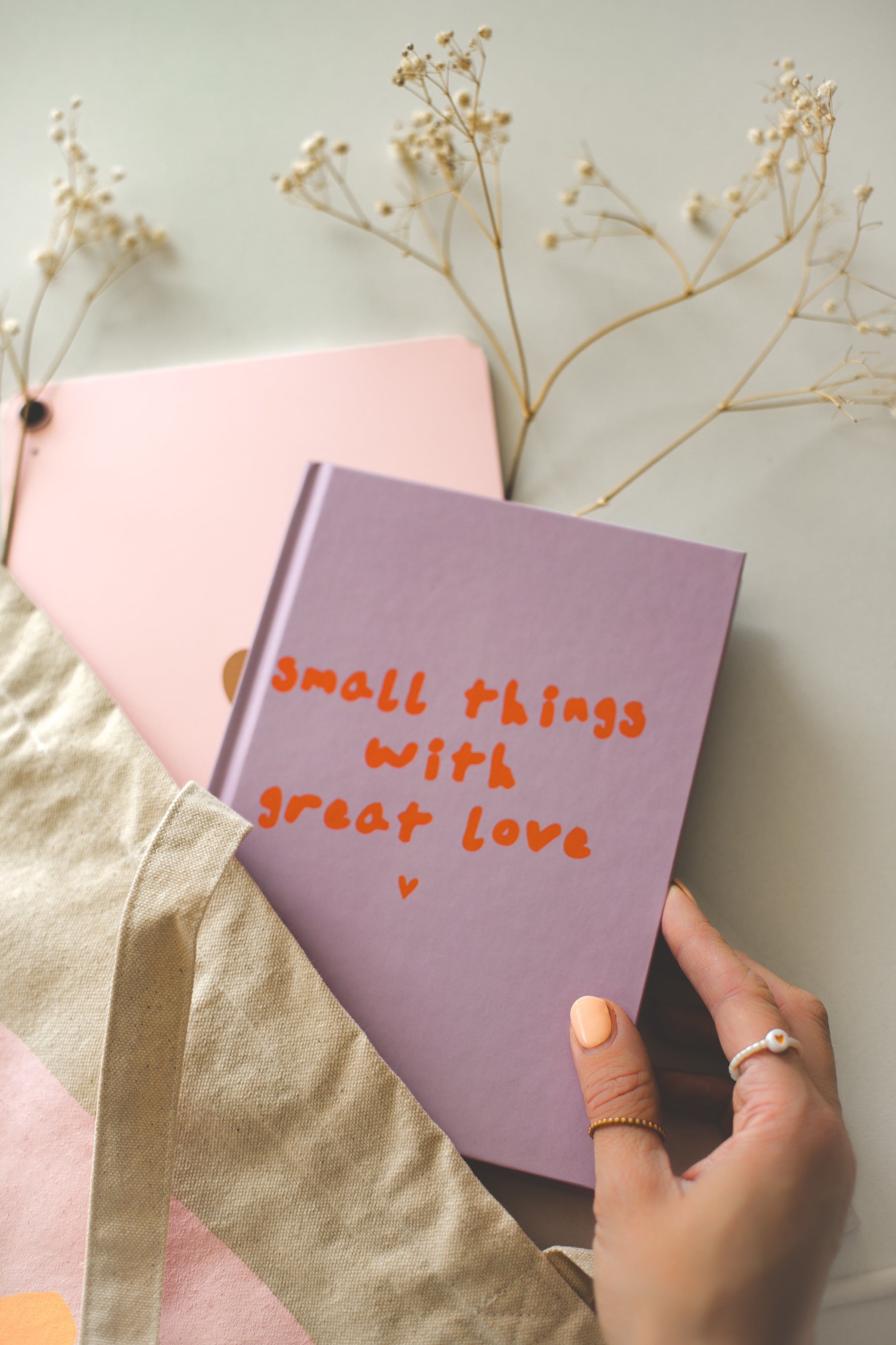 Notizbuch | Coffee Tablebook | "Small things with great Love"
