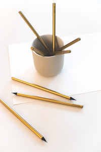 Bleistift gold "FOCUS"