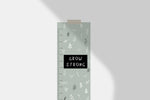 Lade das Bild in den Galerie-Viewer, Messlatte Kinderzimmer &quot;Grow Strong&quot; in Sage Green inkl. 10 Pfeilsticker
