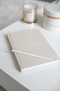 Notizbuch | Coffee Tablebook | "Focus on the good"