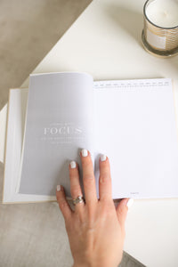 B-WARE || Notizbuch | Coffee Tablebook | "Focus on the good"